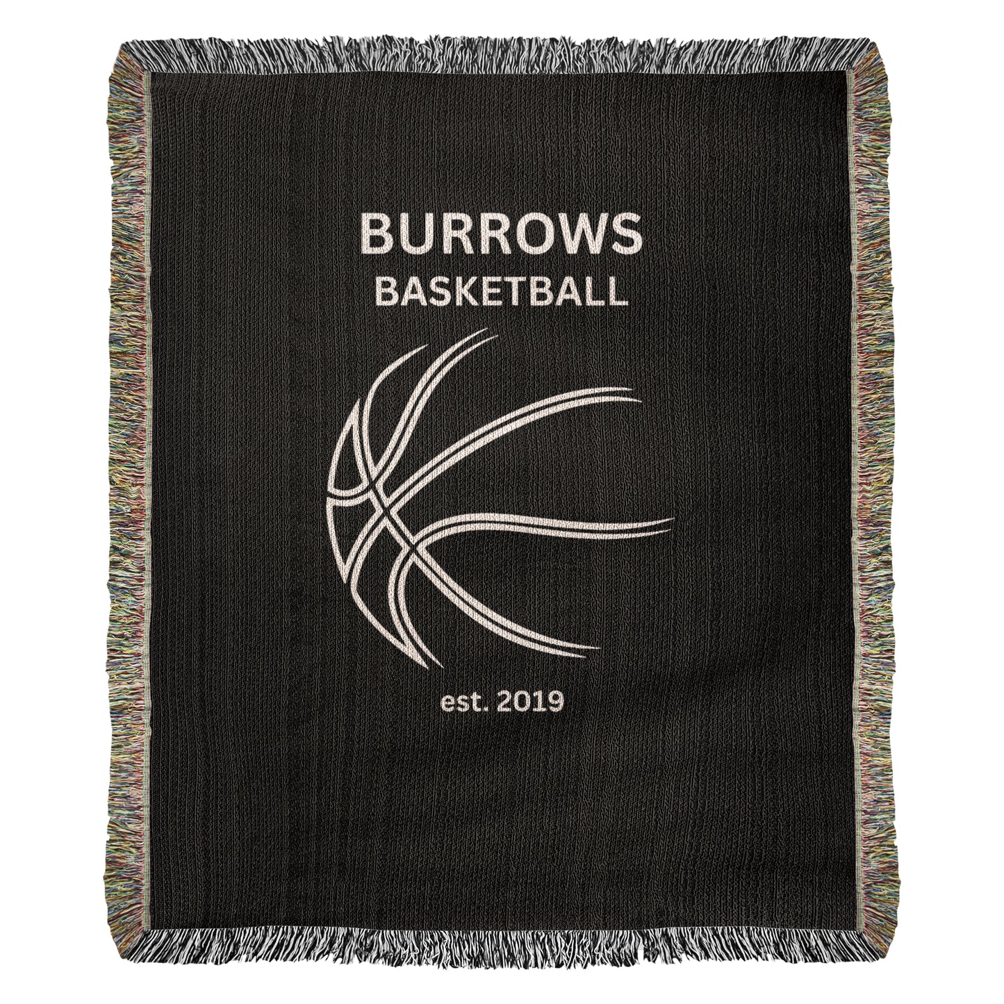 Burrows Basketball Throw Blanket — Special Edition