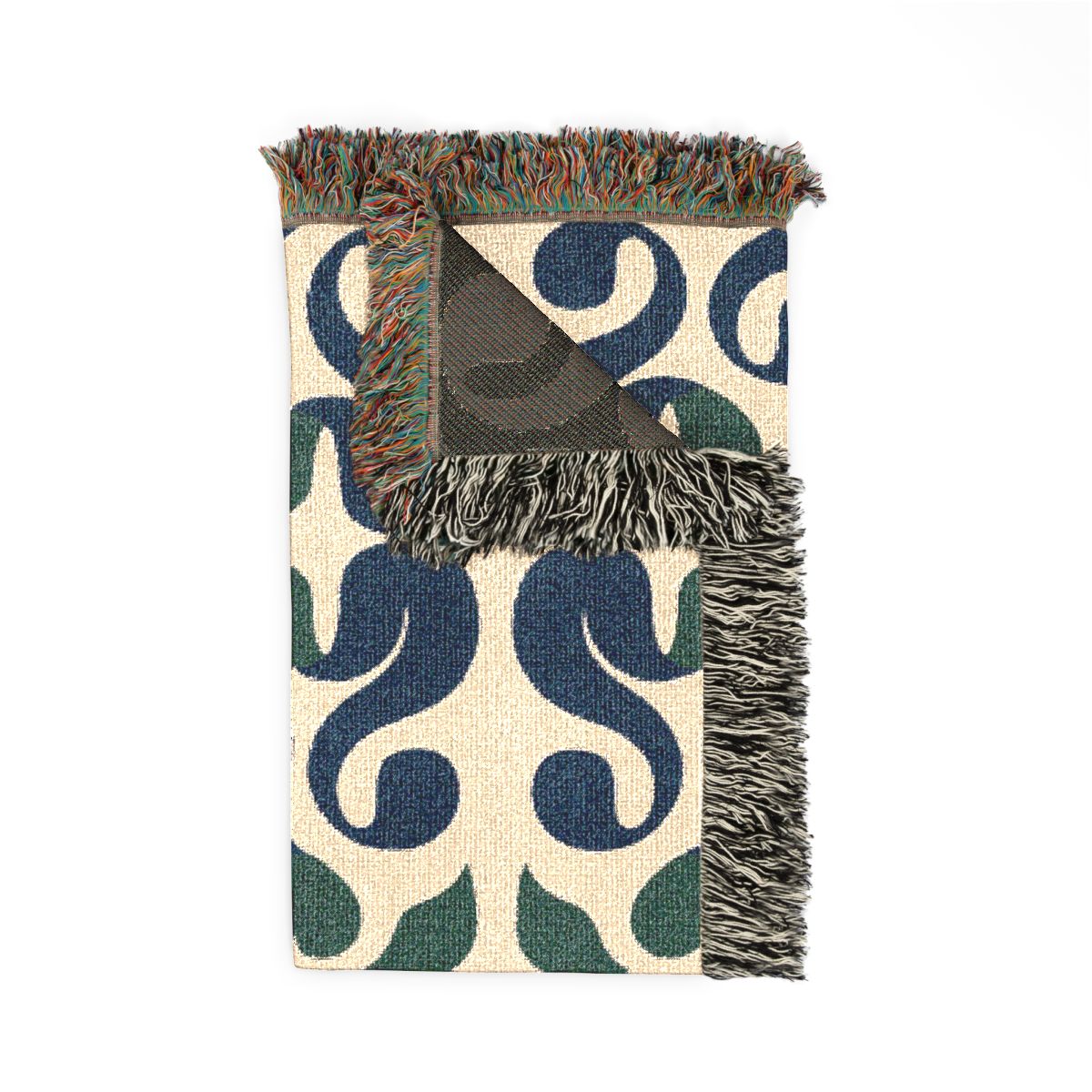 Savanna Scrolls Woven Throw Blanket